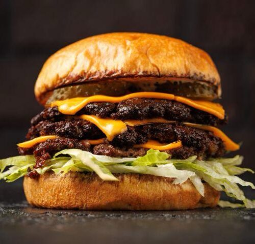 Triple Smash Burger